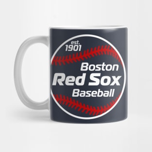 Red Sox 80s Retro Ball Mug